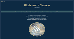 Desktop Screenshot of middle-earth-journeys.com