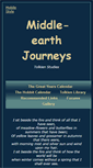 Mobile Screenshot of middle-earth-journeys.com